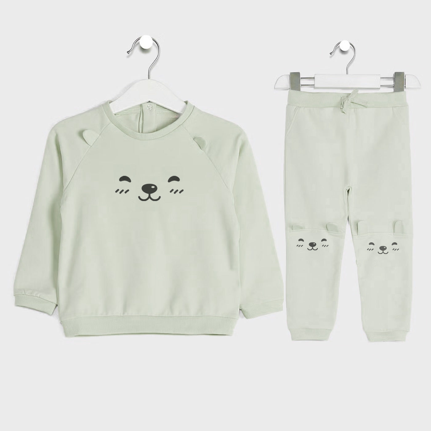 Cute Bear Sweatshirt & Pant Set for Toddlers & Baby (Winter Stuff)