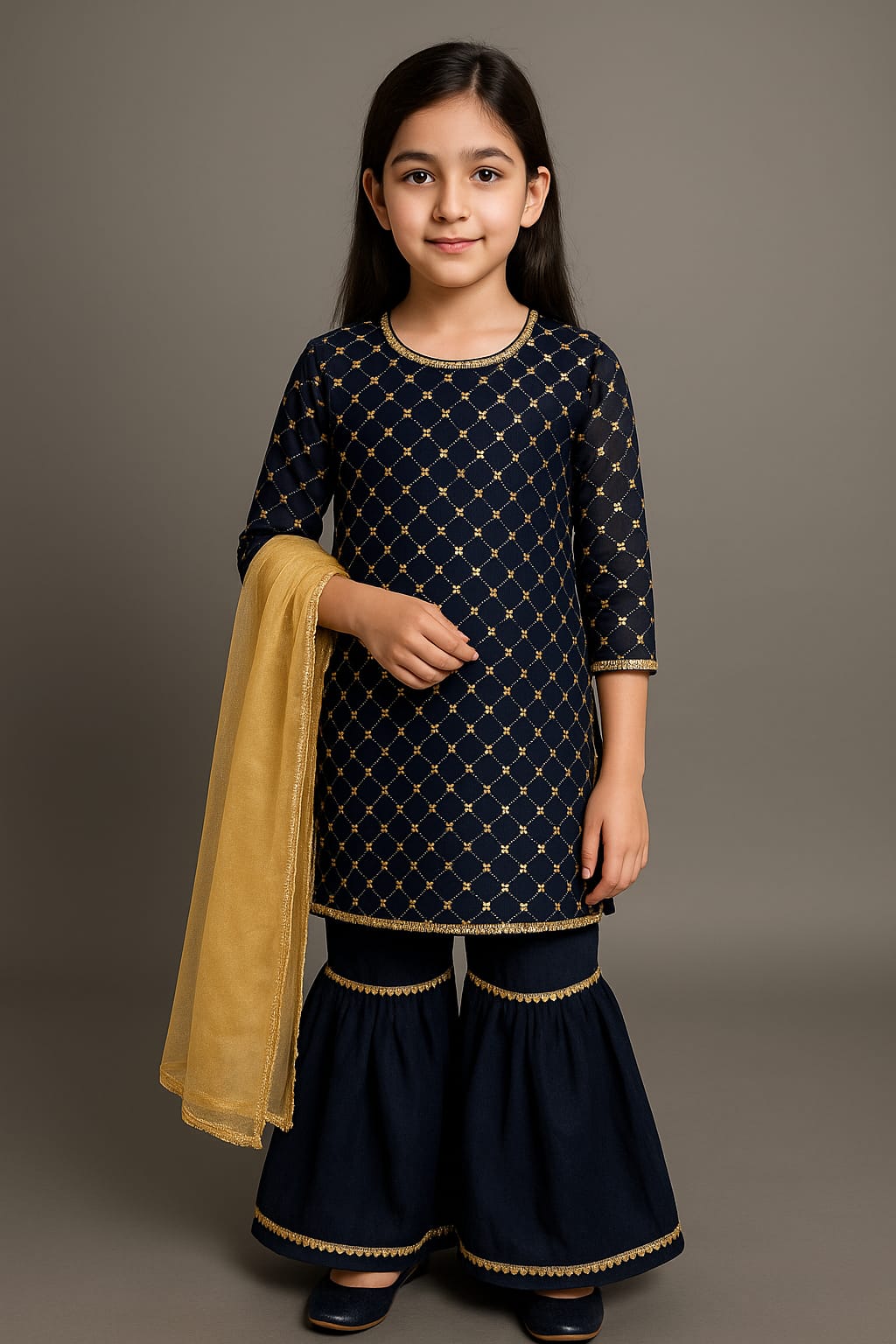 Girls Toddler Lehanga Festival Dress Style