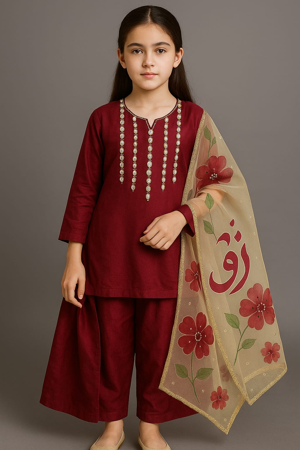 2pcs Baby Girl Ruffle Long-sleeve style