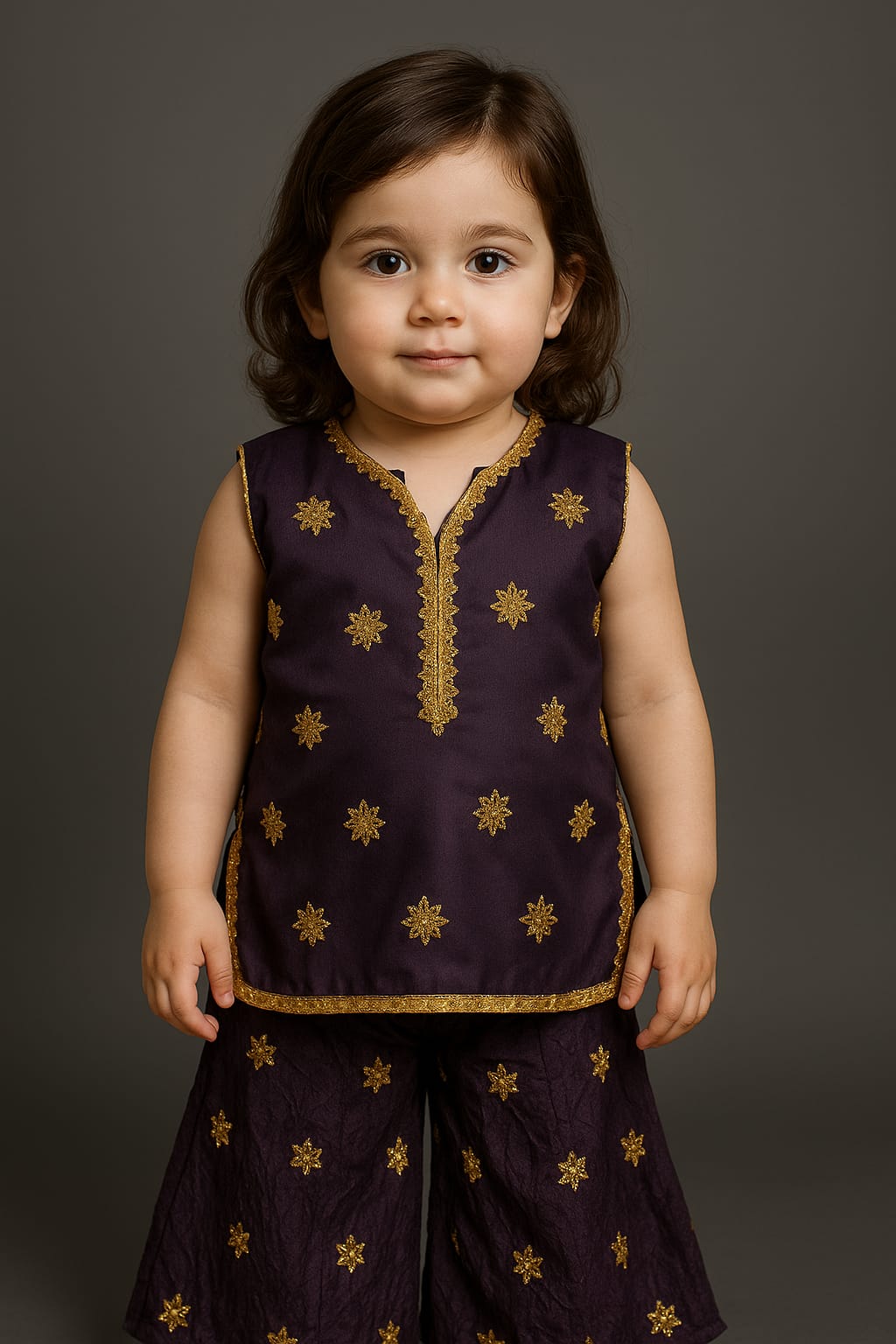 Girls Toddler SHARARA SET PARTY Style