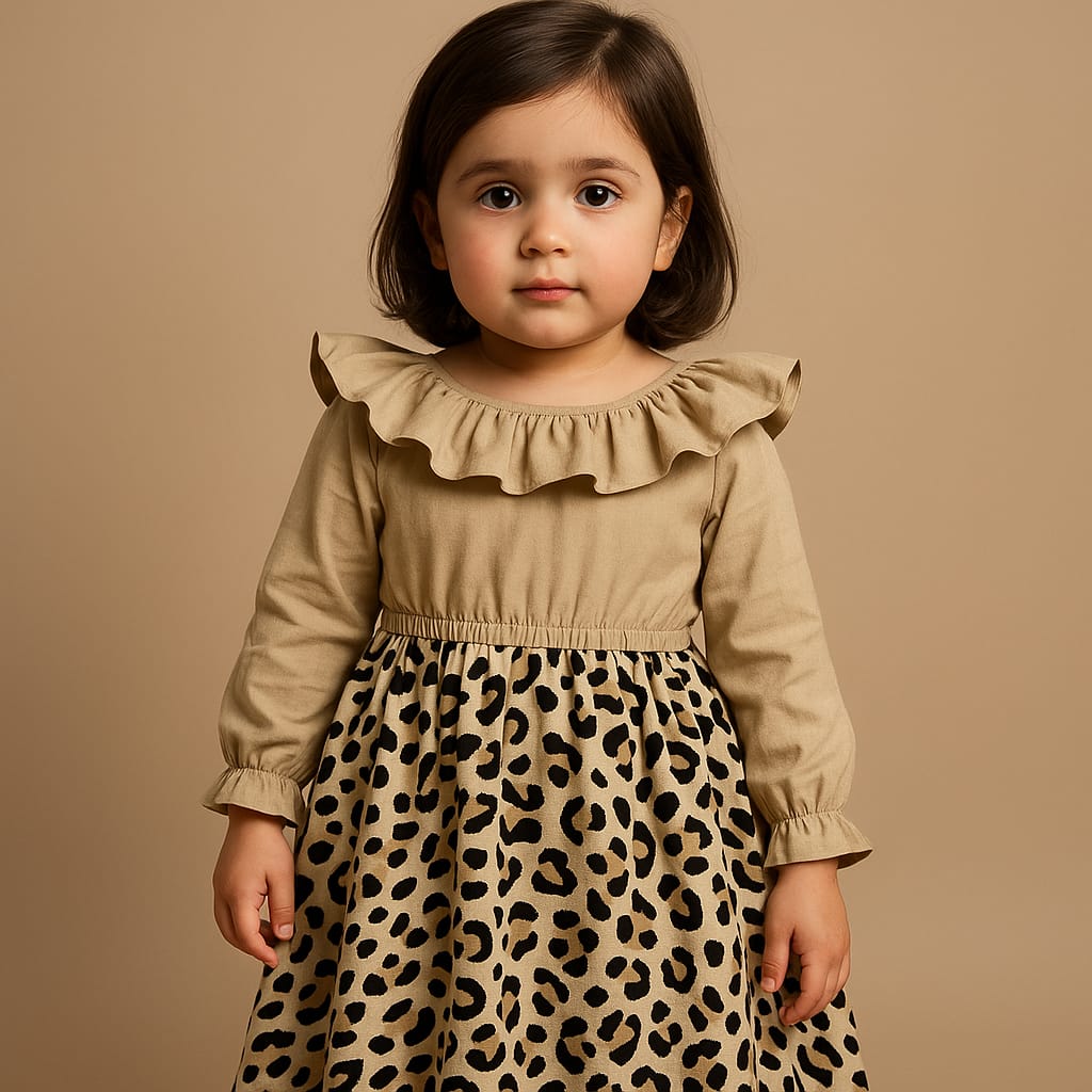 Summer girls frock long Sleeve party wear for cute baby