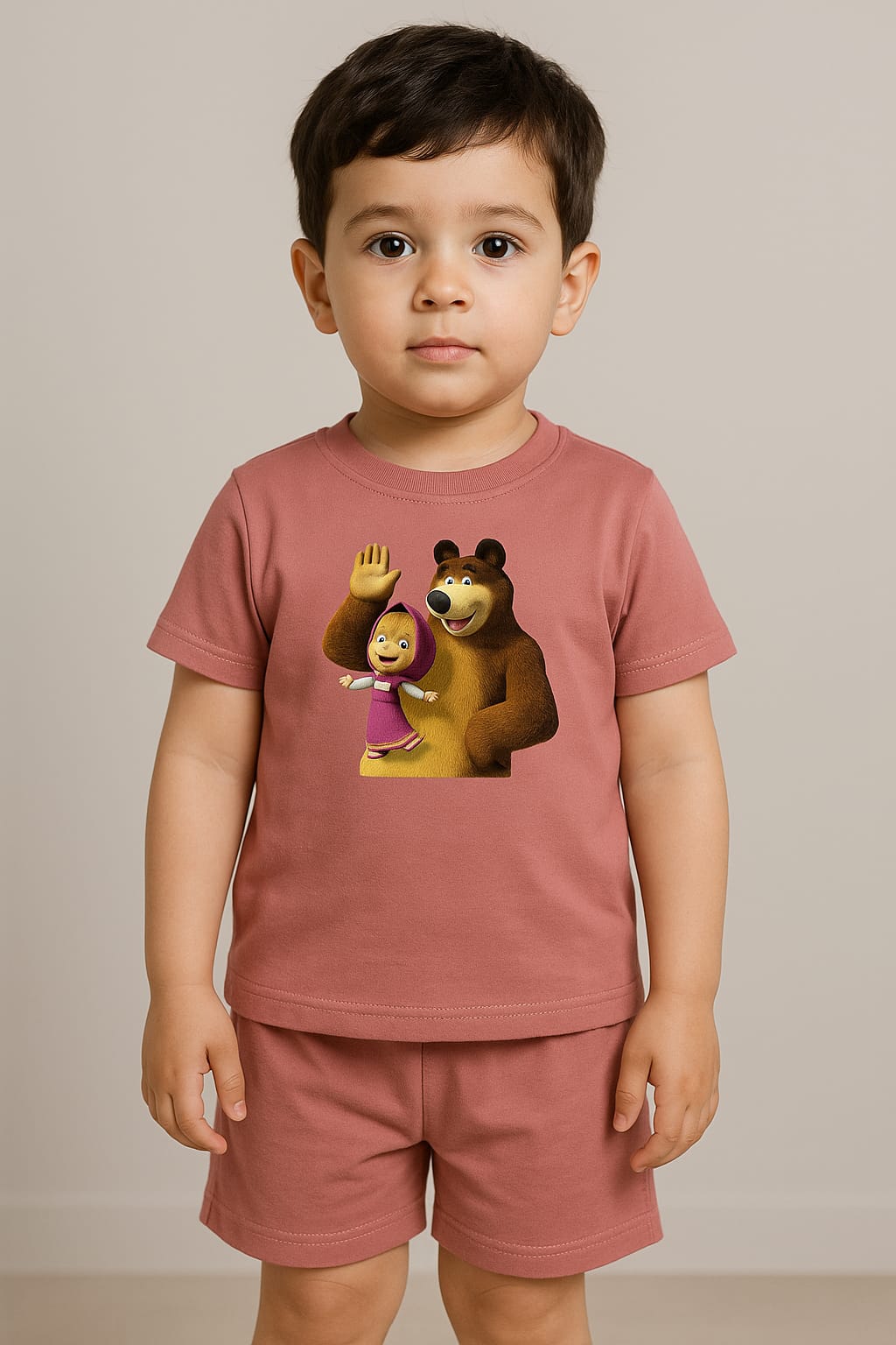 2 piece Boys Toddler Stylish short shirt sleeve cotton