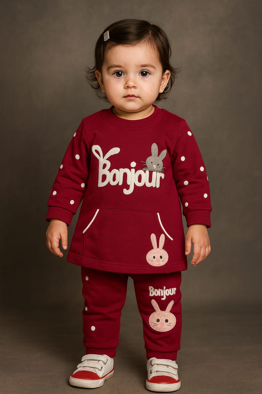 2 piece girls shirt set soft