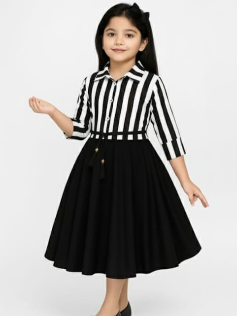 warm stuff lines top skirt frock