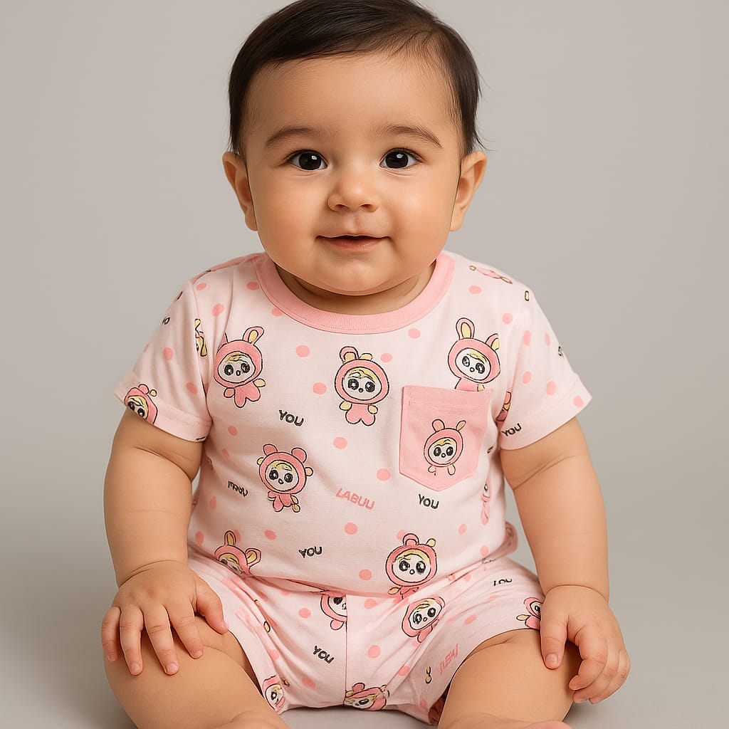 Summer Boys girl T-shirt Shorts Sleeve