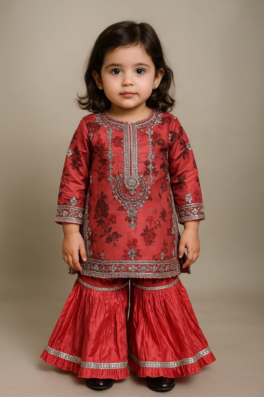 Girls Toddler Lehanga Festival Dress Style