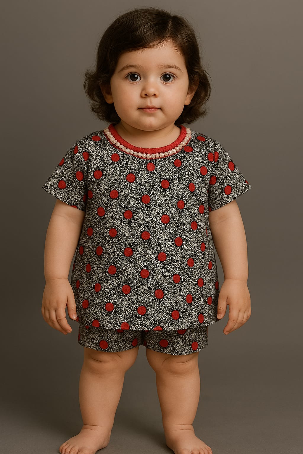 Summer girl top short set cotton