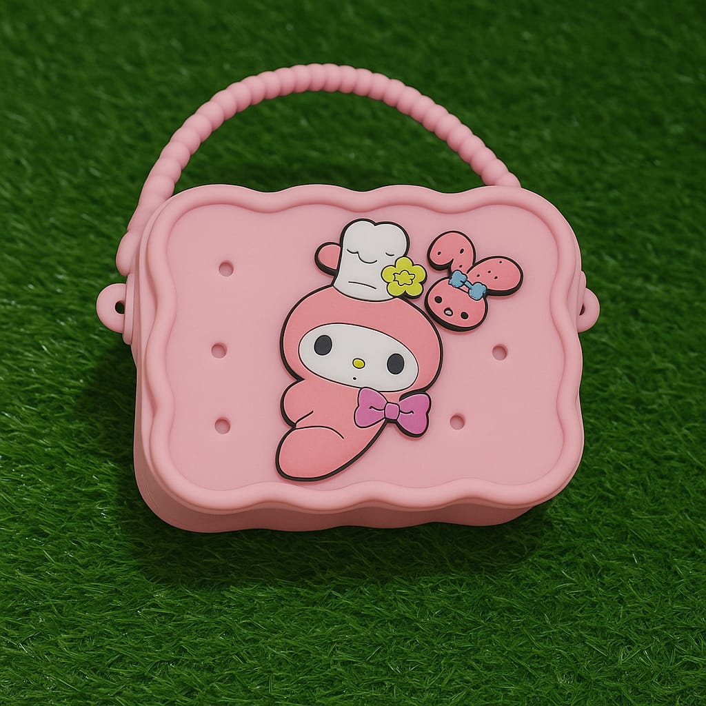 Girls cute purse cartoon design