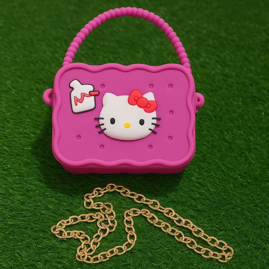 Girls cute purse cartoon design