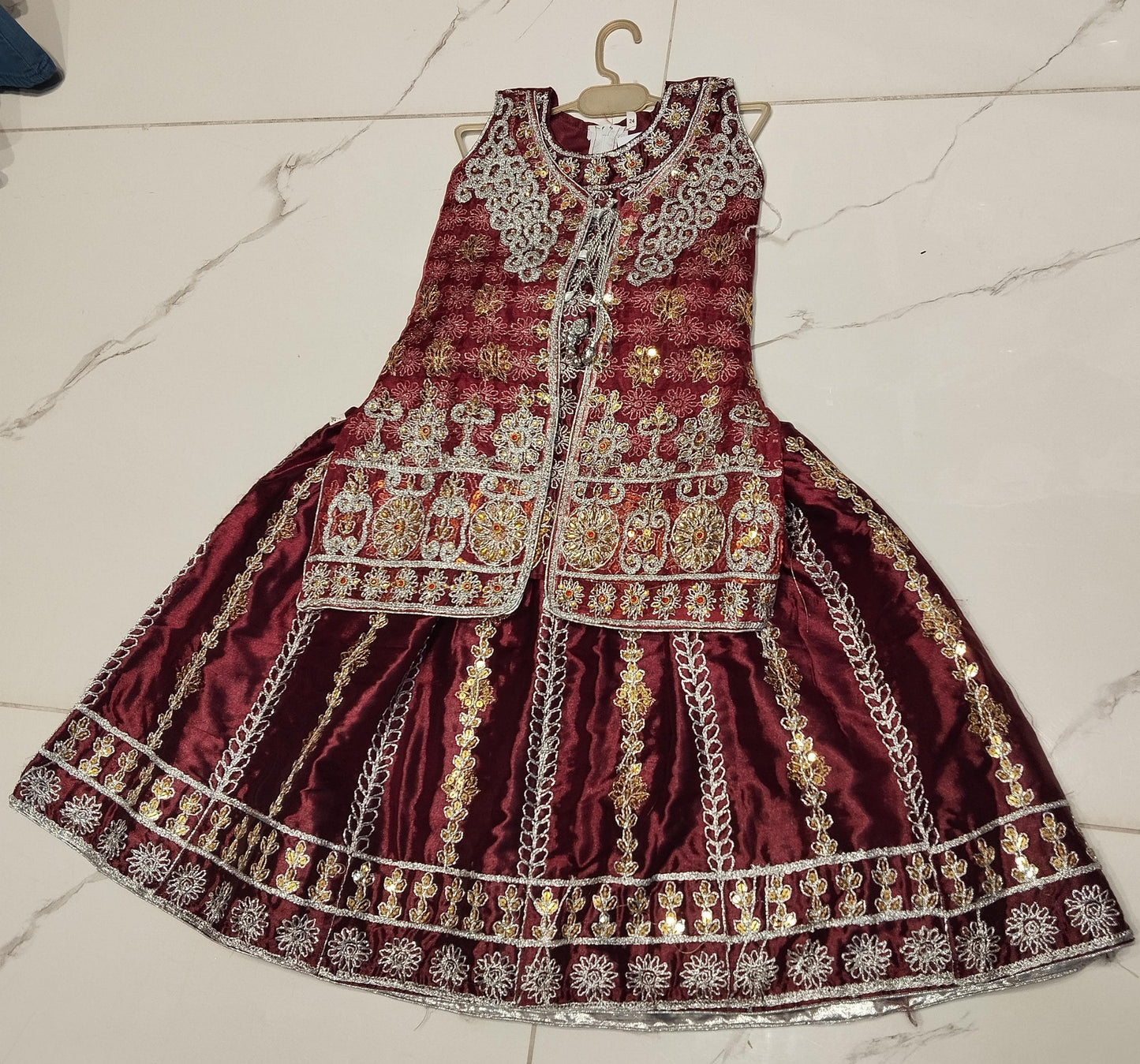 EID SALE Girls Toddler Lehenga Festival Dress Style