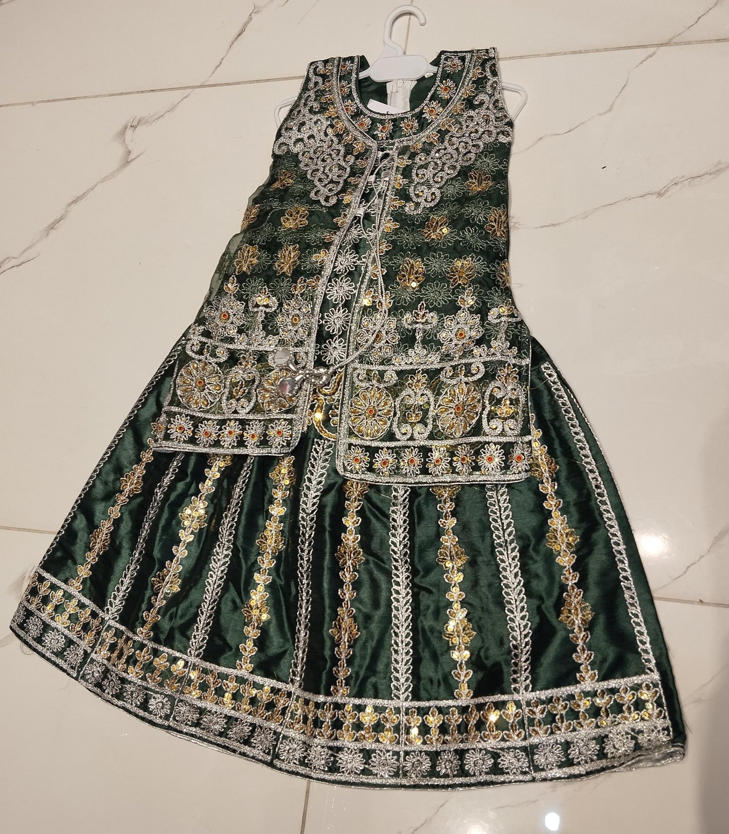 EID SALE Girls Toddler Lehenga Festival Dress Style