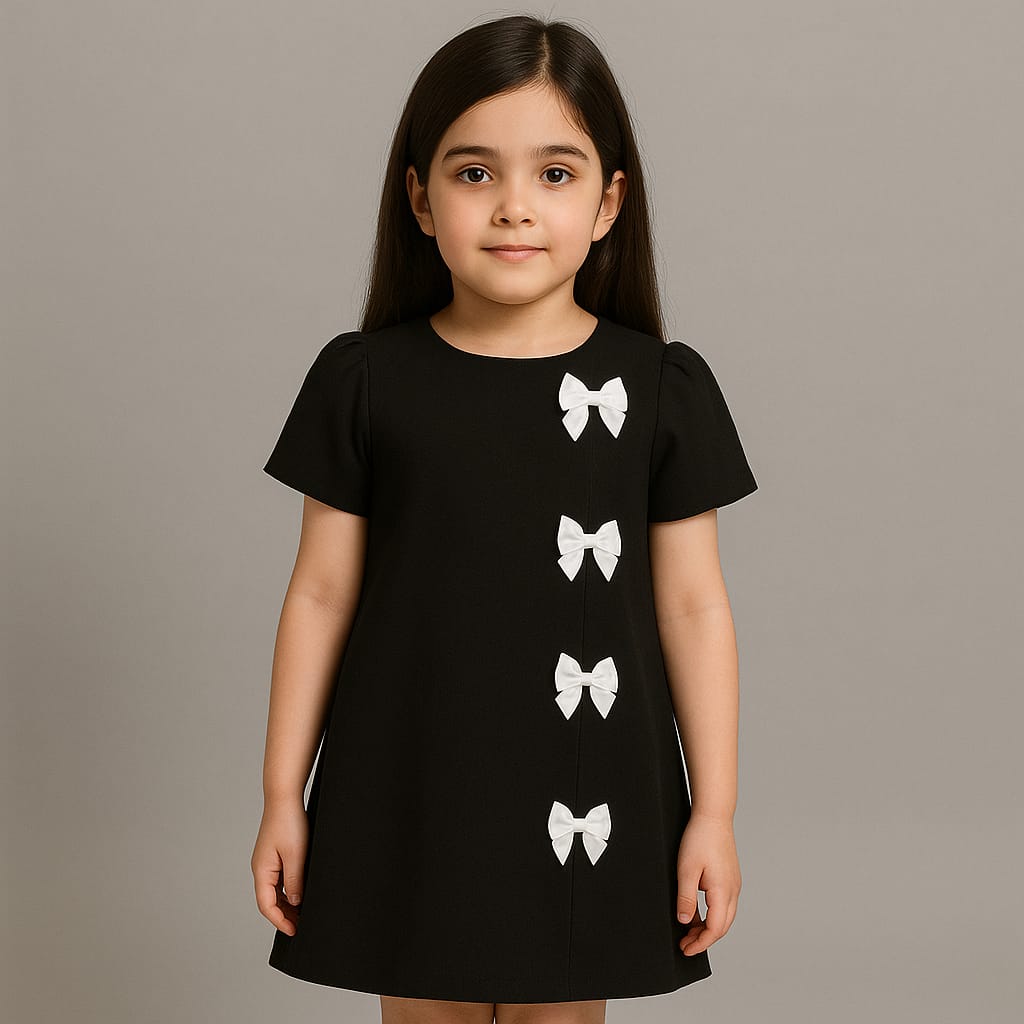 summer dress girls cool style black top