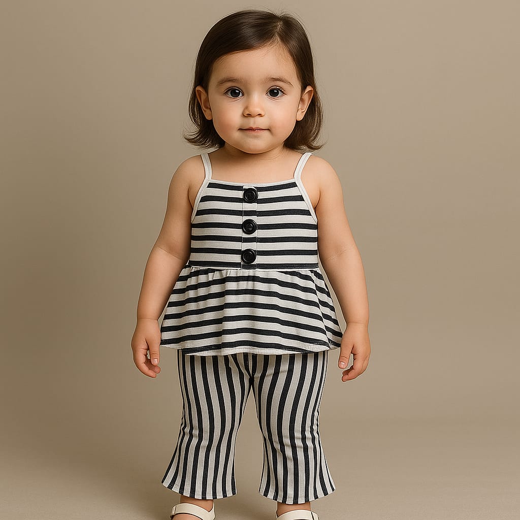 summer dress girls cool style cotton jersey