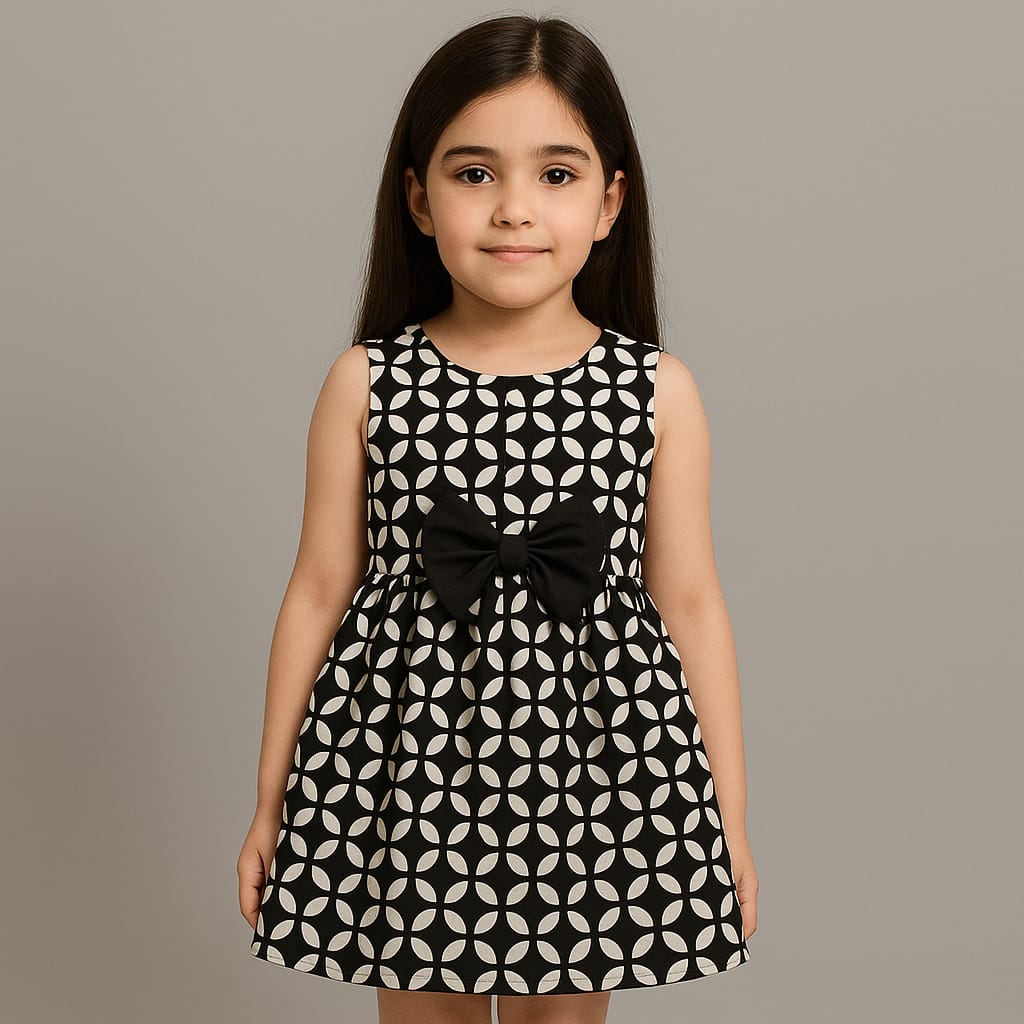 summer dress girls cool style black check