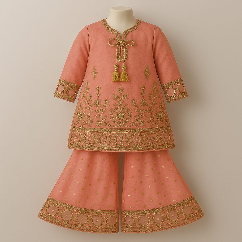 Girls Toddler Lehanga Festival Dress Style