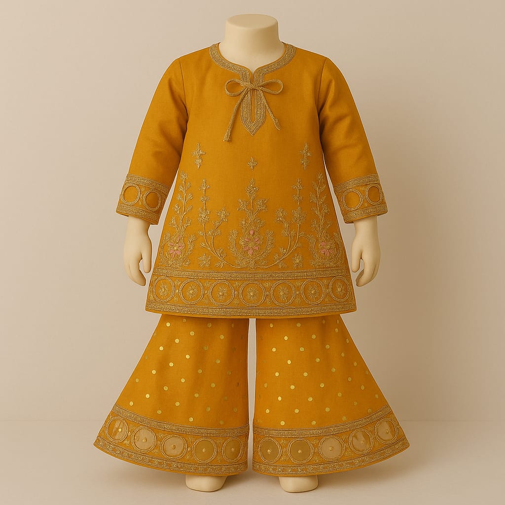 girls long top lehngha set summer only one left