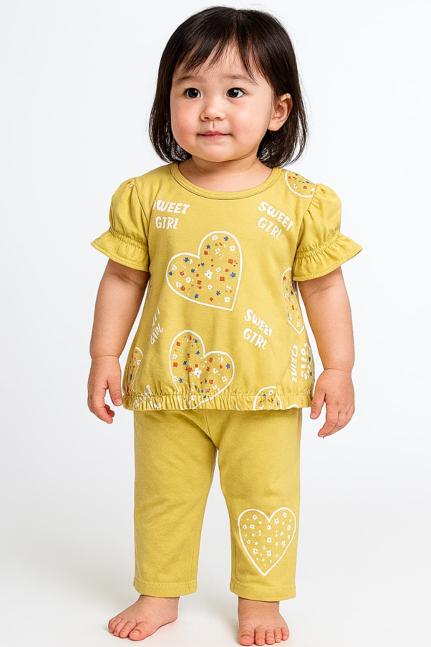 Girls kids girls summer pajama top