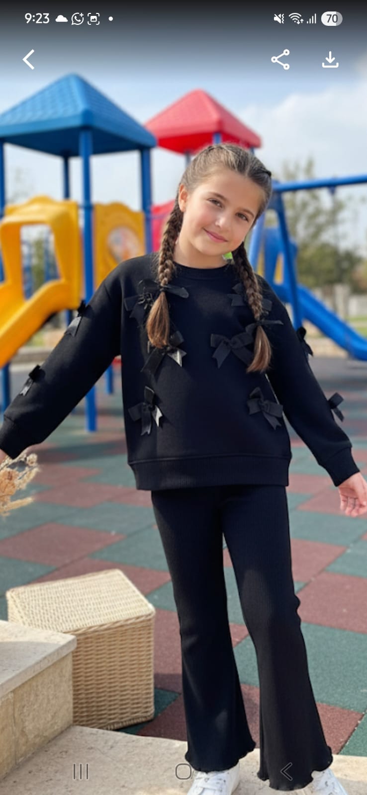 Fleece Set warm winter for girls