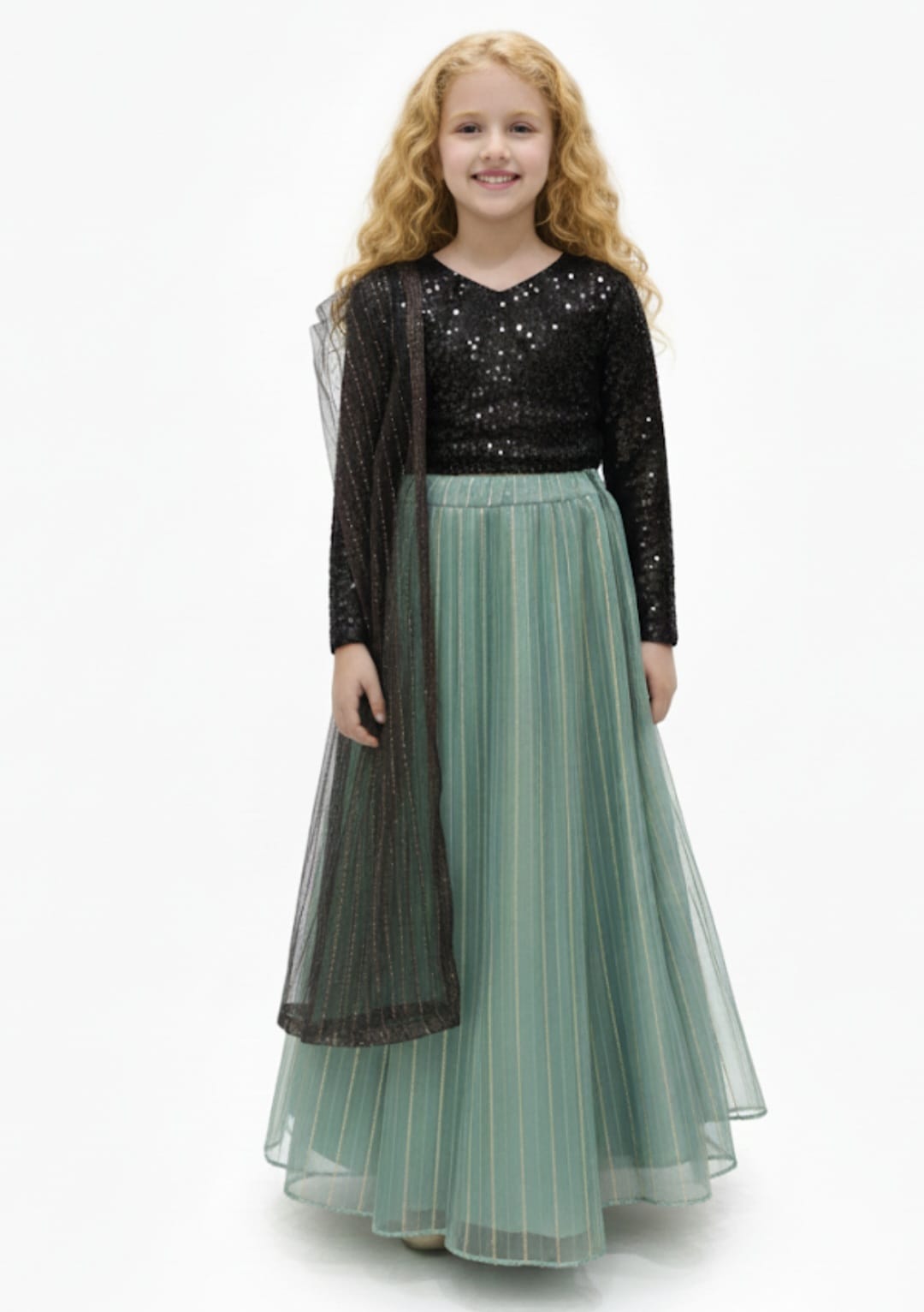 party wear beautiful lehenga set kids baby girls