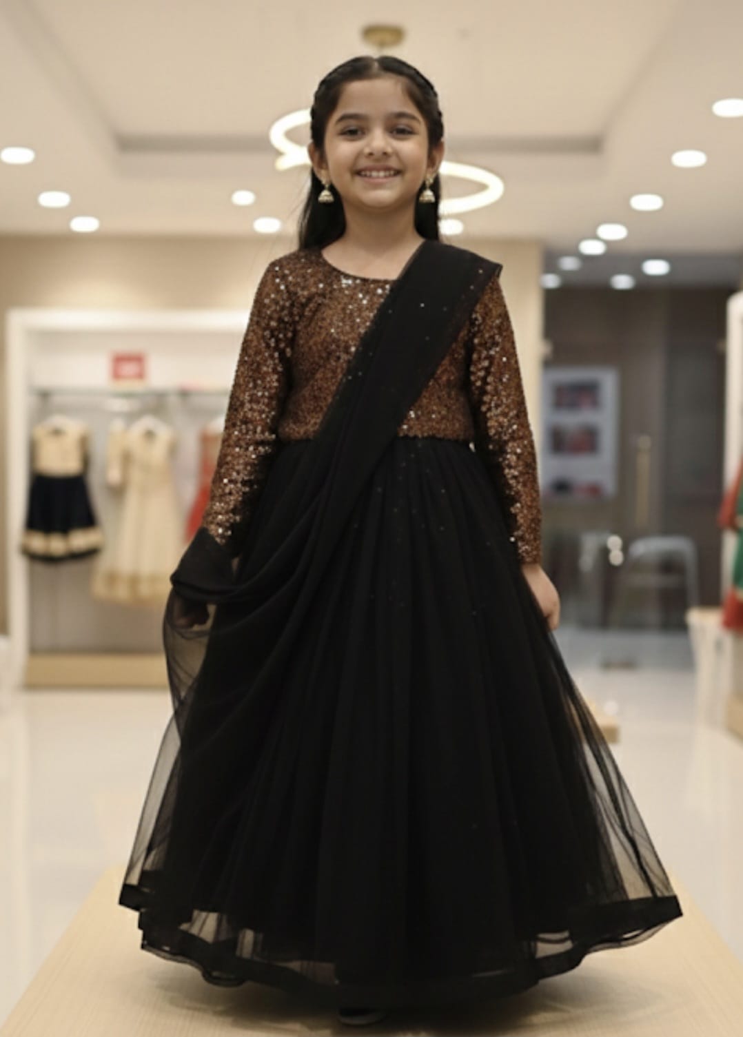 party wear beautiful lehenga set baby girls