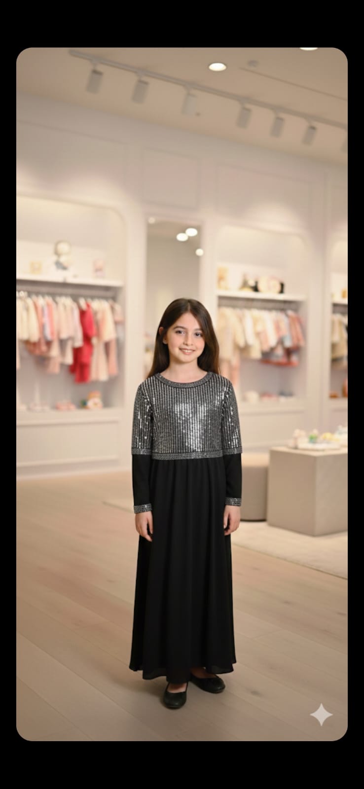 Girls top long shirt summer kaftan party wear