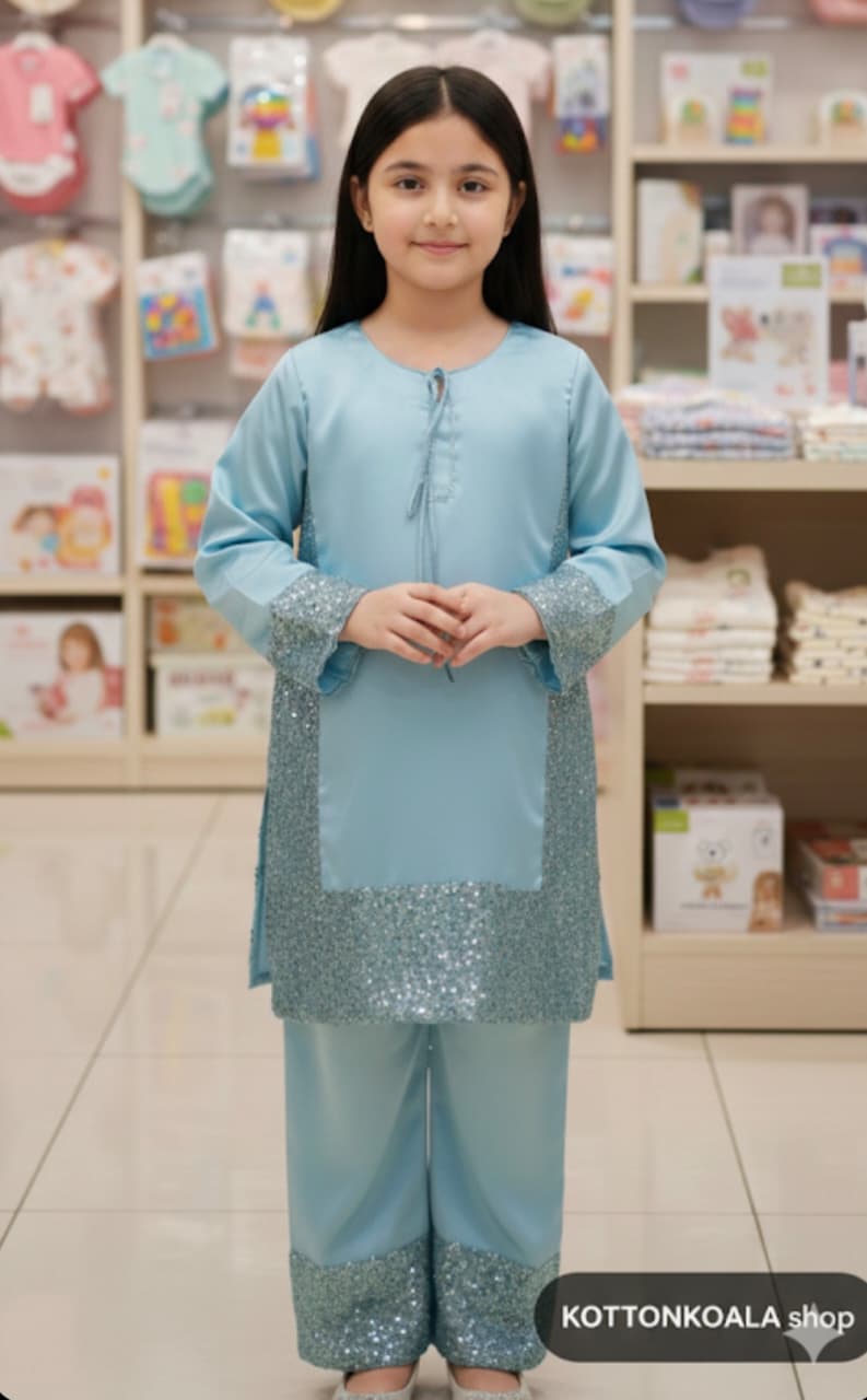 Girls suit 2 piece summer