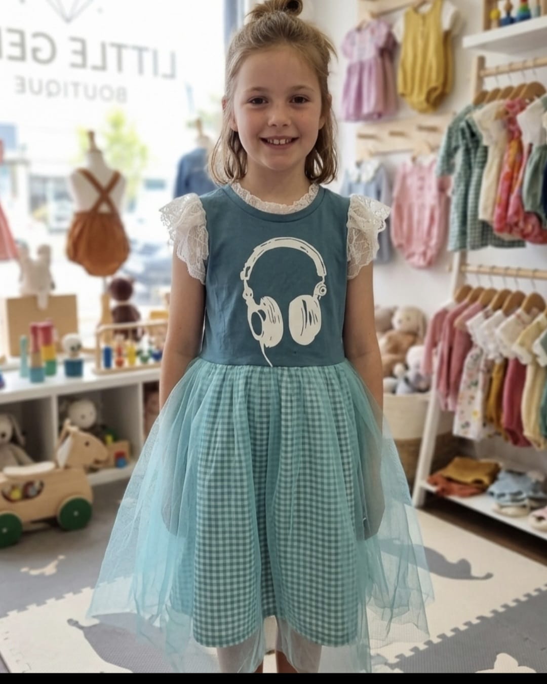 1 piece girls frock cotton soft