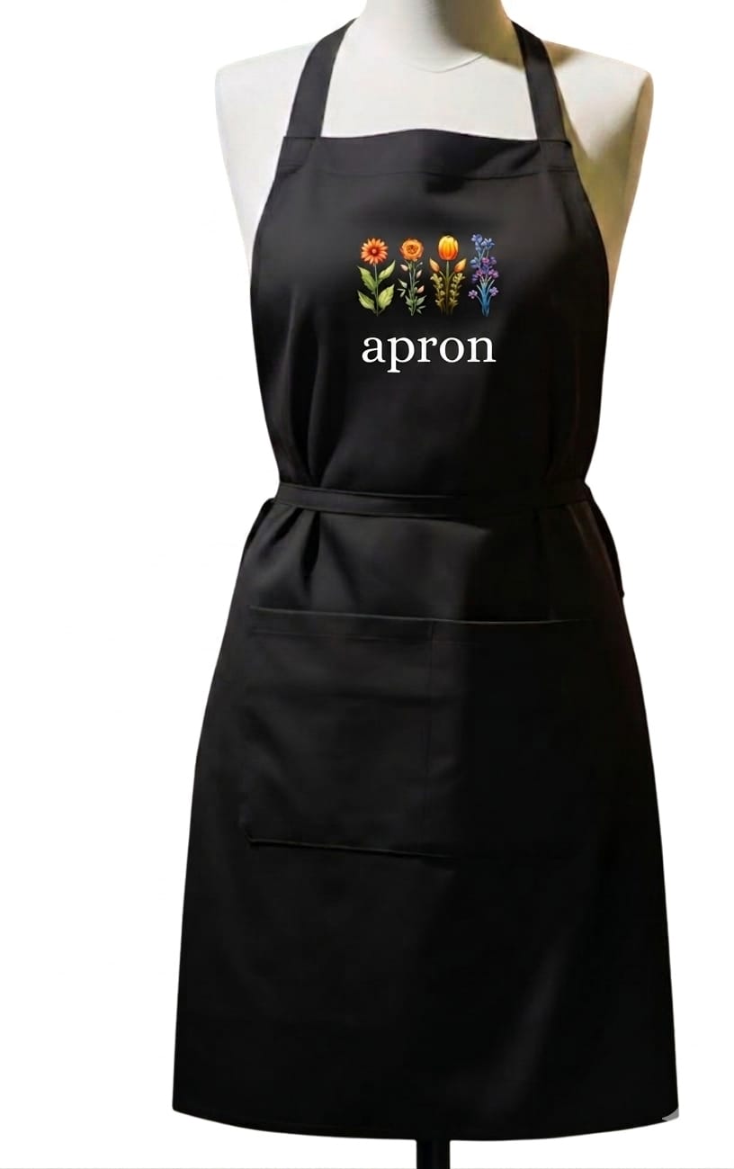 Kitchen Cooking Apron for Kitchen with Two Pocket