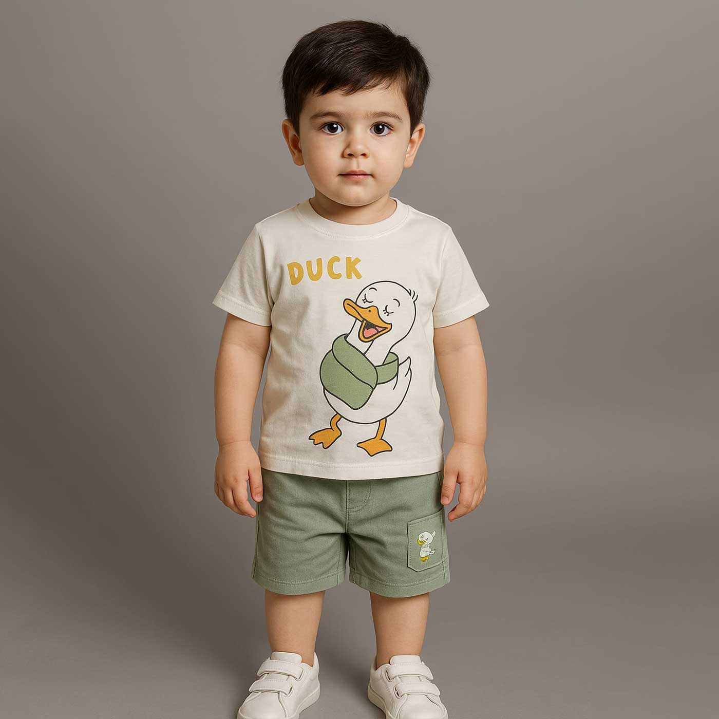cool boy set import fabrics looking good on baba