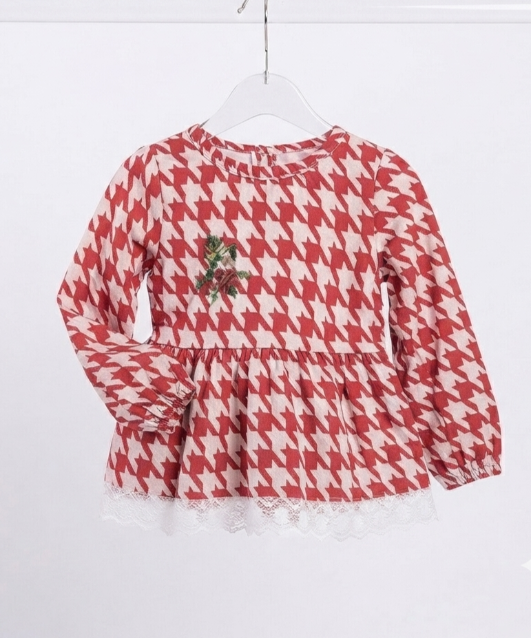 Girls frock pajama cotton set