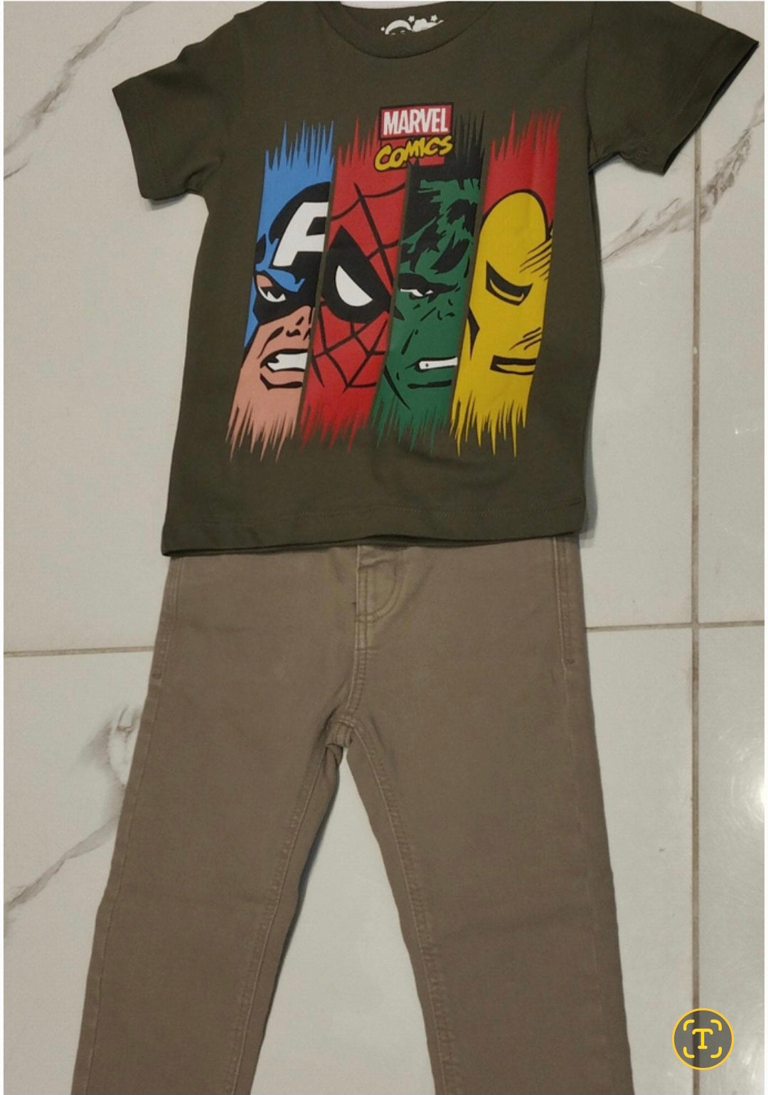 Comic character boys top
