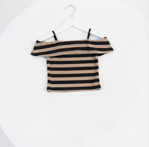 Stripes lines top only