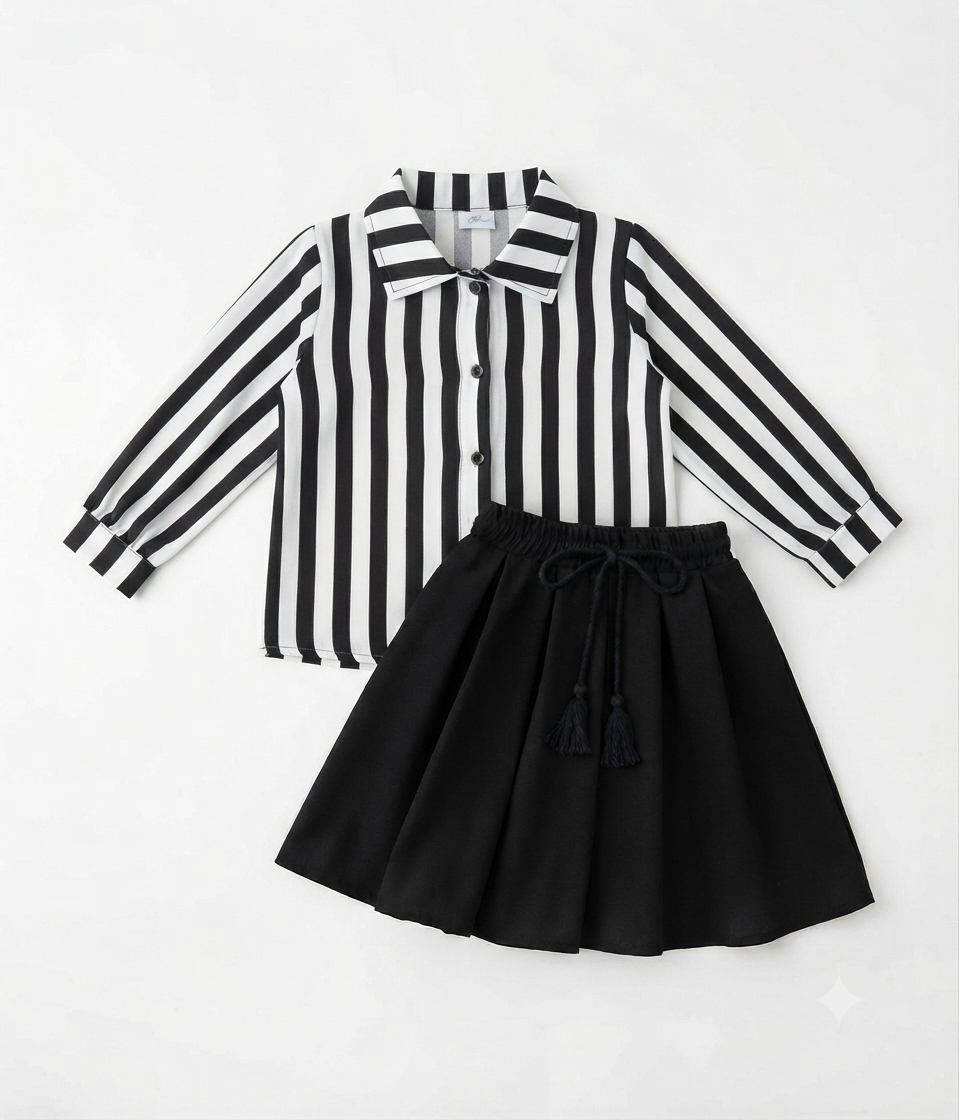 Girl top skirt Dress summer