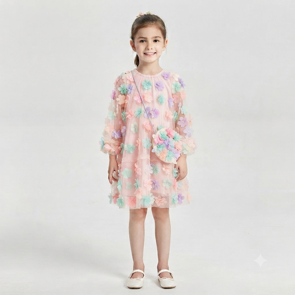 Fleece 3 d top with pouch