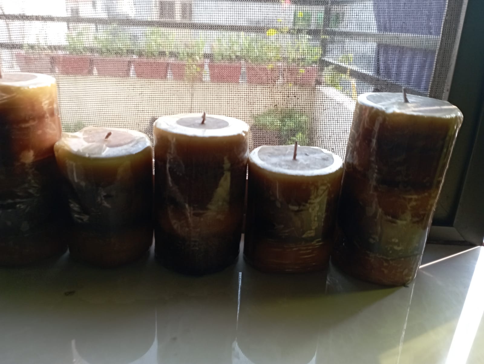 Decorative Scented Candles.  Only 1200