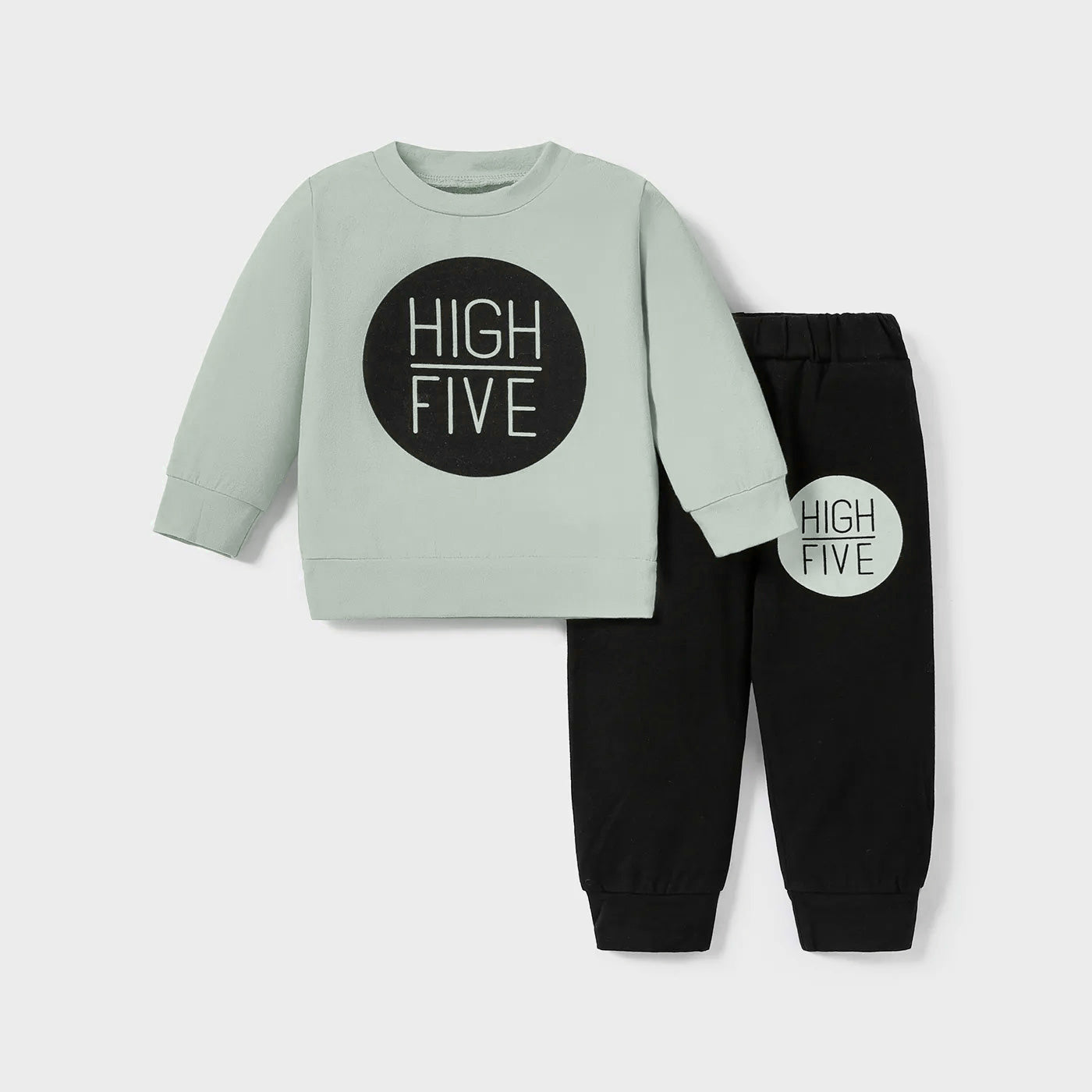 Long Sleeve Sweatshirt + Casual Pants Stylish Set For Toddler Boy/Girl (Winter Stuff)