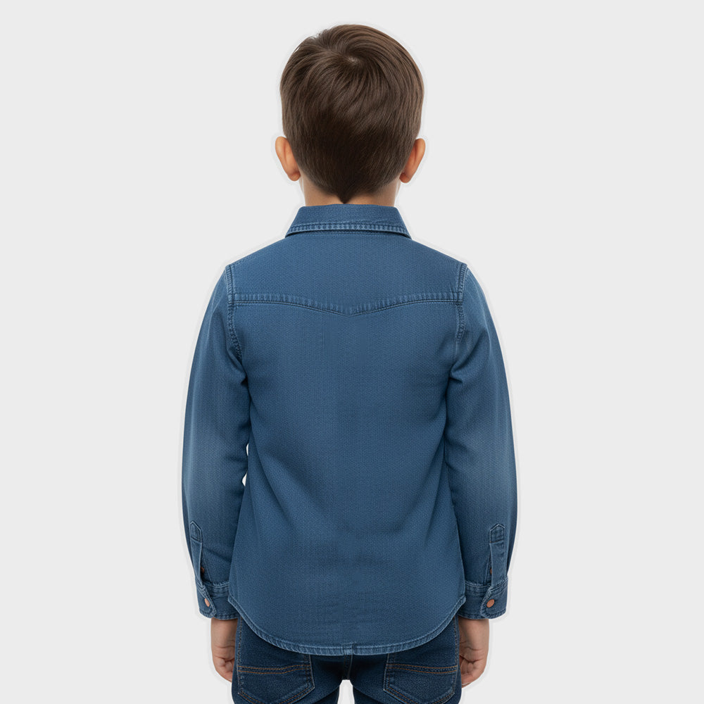 Denim Button Down Shirt