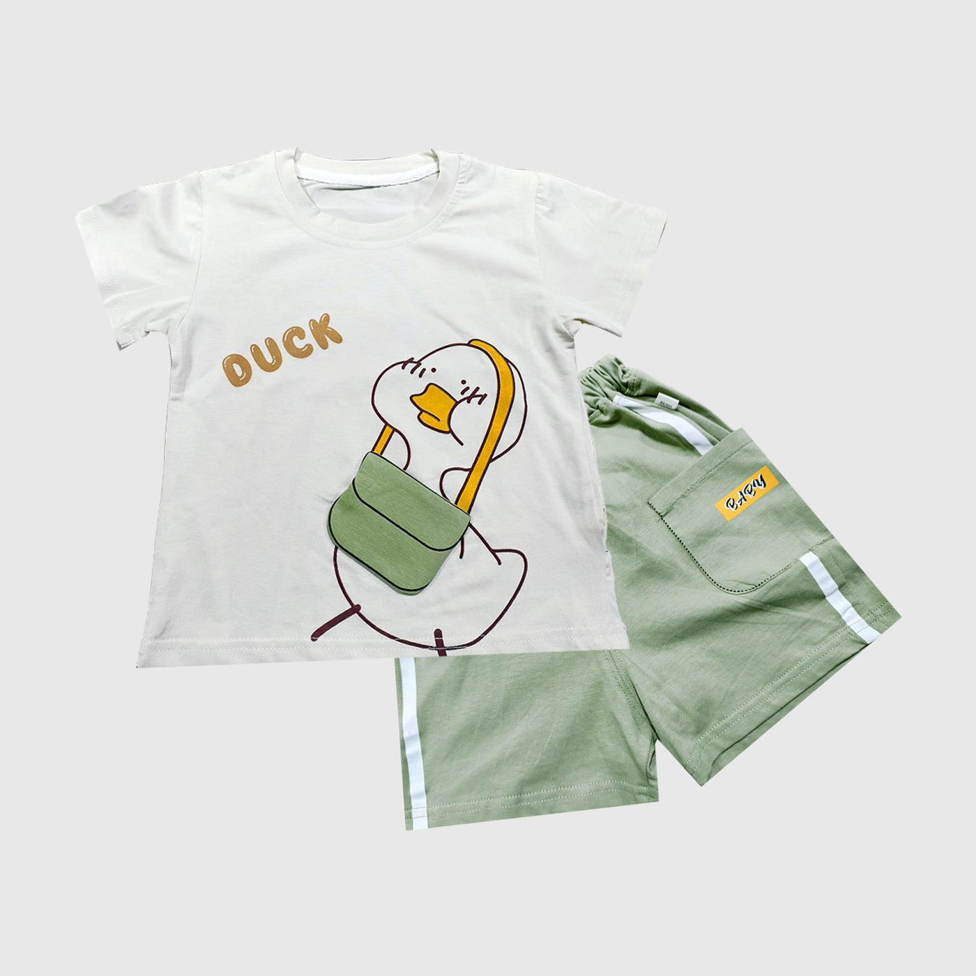 Summer Boys Toddler Cute Tshirt & Short Set