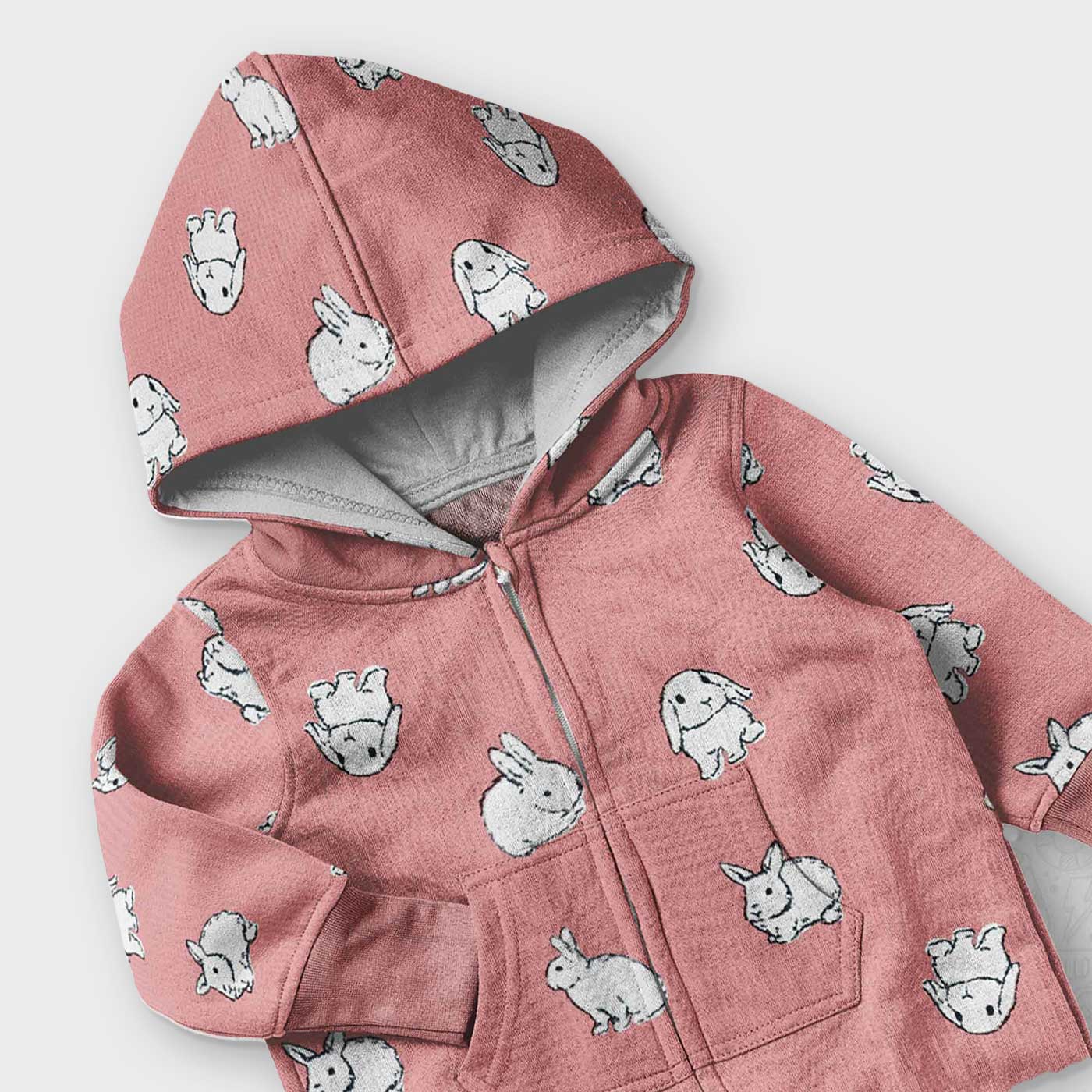 Baby Toddlers Hooded Romper (Winter Stuff)