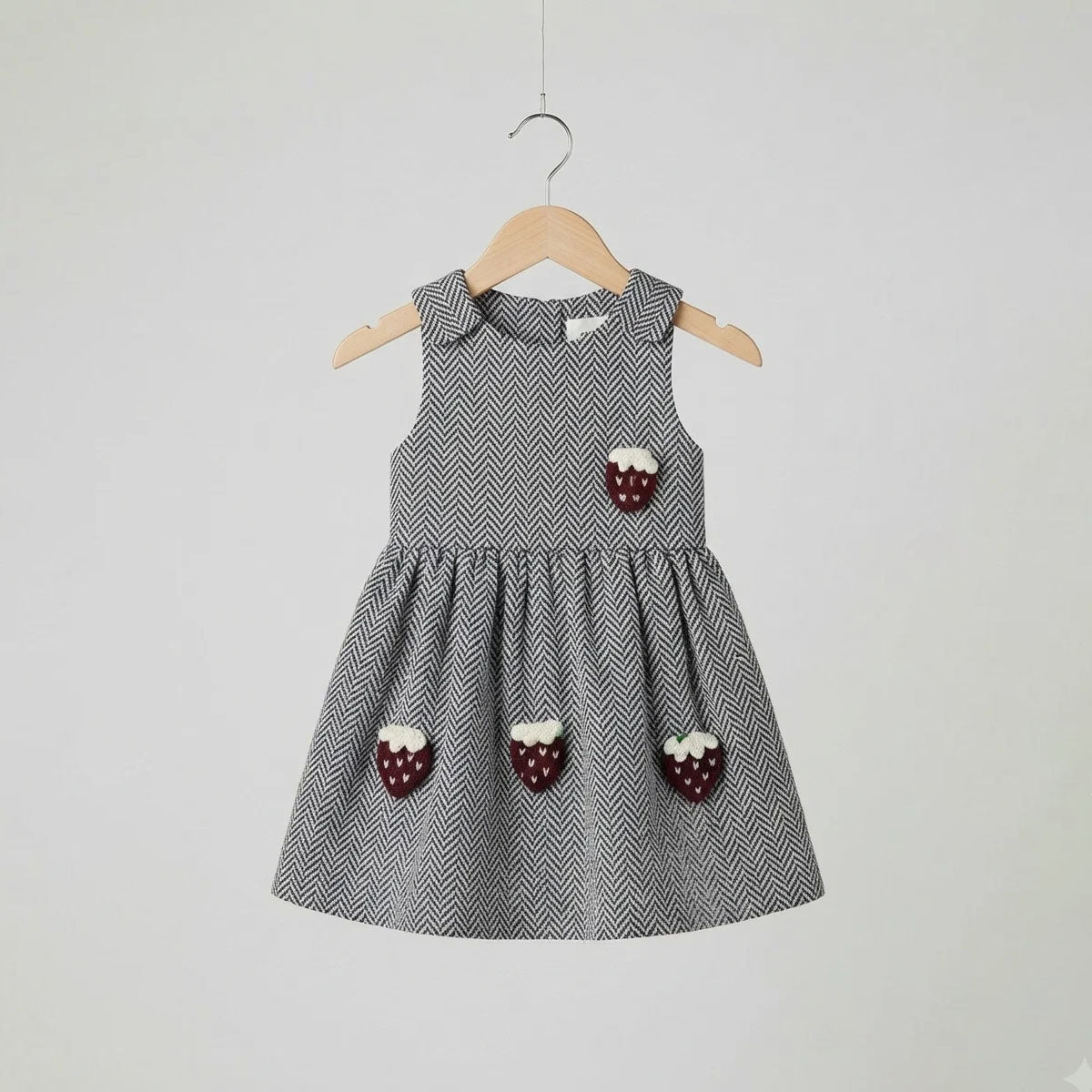 Zig zag cotton frock cool design