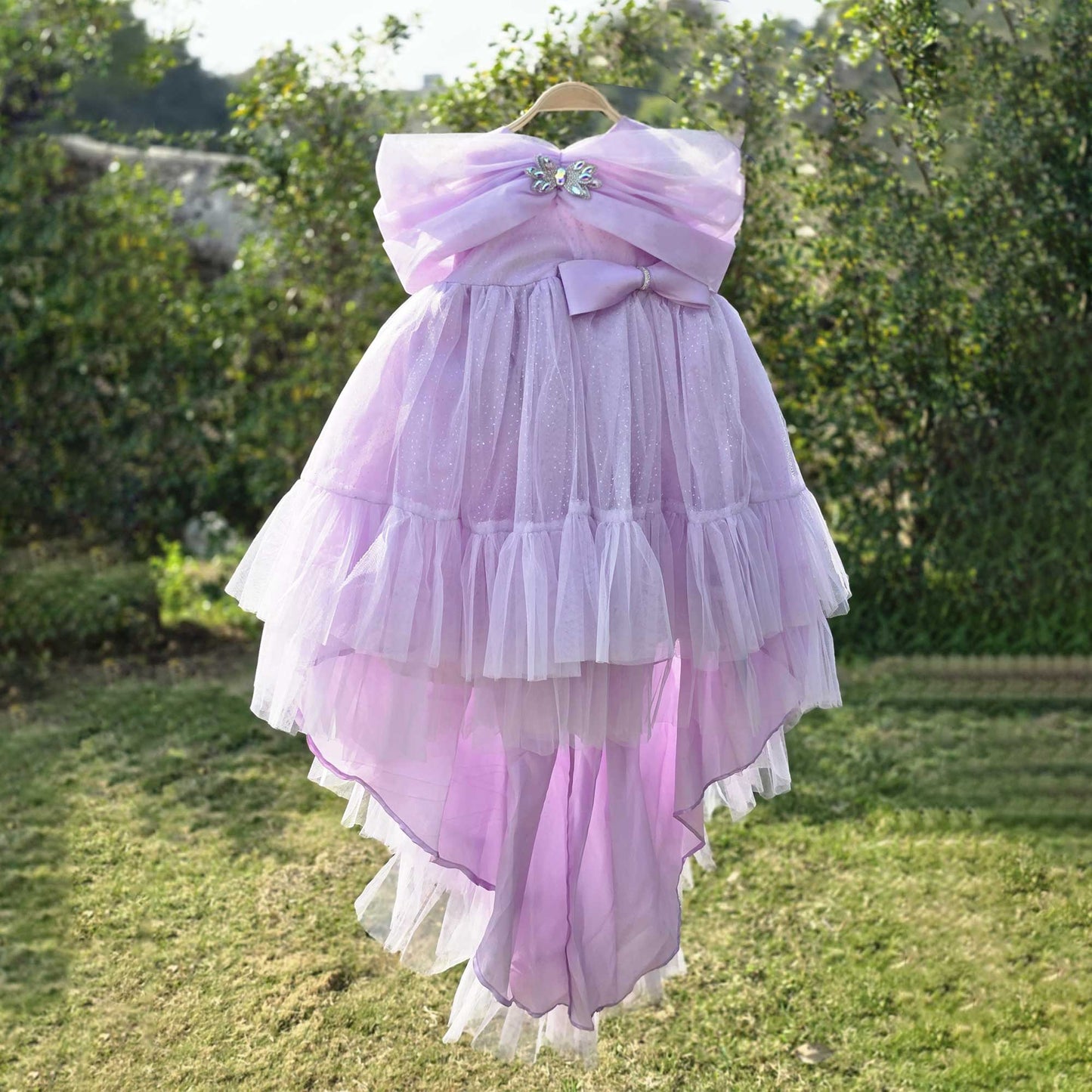 Girls Toddler Tail Frock Fancy Style