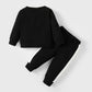 Long Sleeve Sweatshirt + Casual Pants Stylish Set For Toddler Boy/Girl