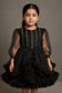cute party wear dress in green for cute girls
