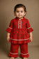 Cute Floral Style Girls Frock pajama cotton