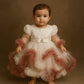 Girls birthday frocks in  colours Baby Toddler Cute 1pcs Set