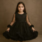 summer  beautiful black dress girls cool style