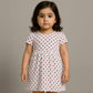 Cute 2 piece Floral Style Girls Frock with shorts