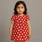 Cute 2 piece Floral Style Girls Frock with shorts