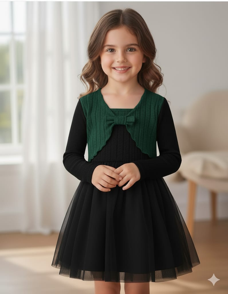 Fleece Set cardigan maroon mustered bottle green