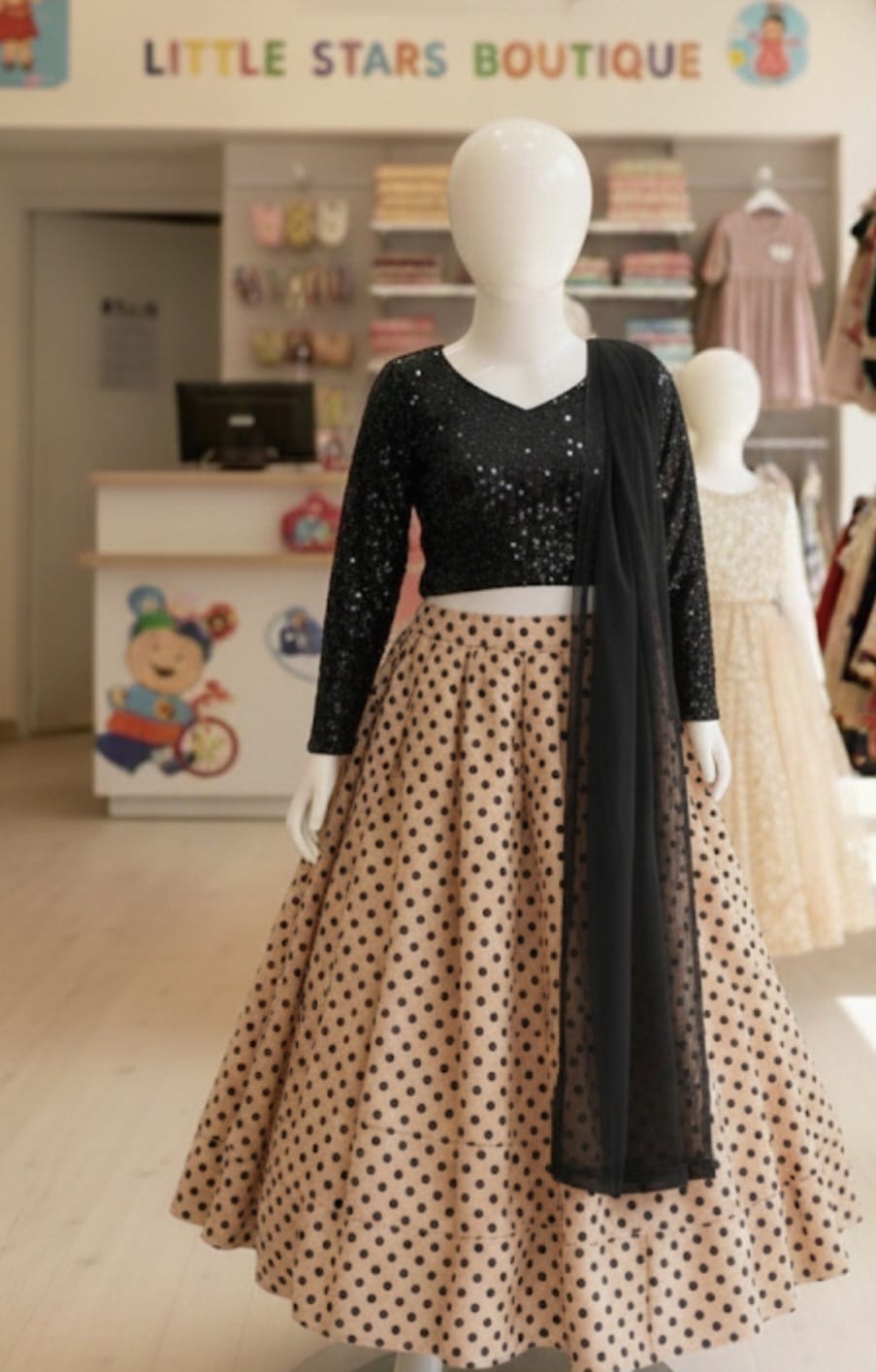 velvet party wear  beautiful  lehenga set kids baby girls